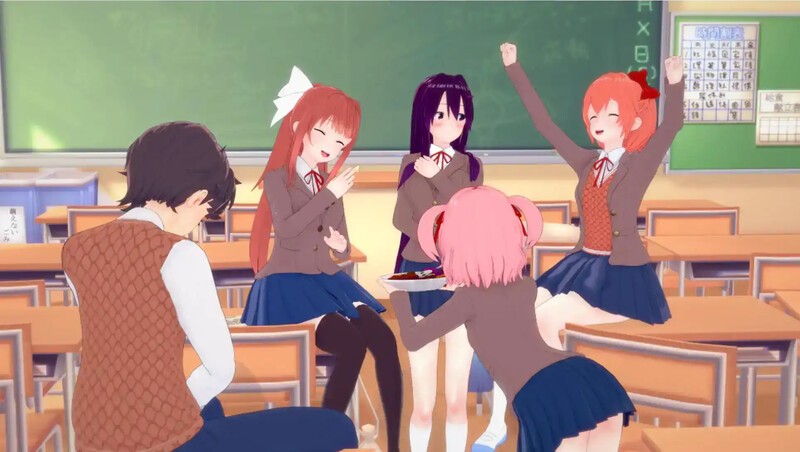 【SLG/动态/更新/3D/舔阴】文学变态俱乐部/文学无尽俱乐部/Literature Hentai Club[Ver0.6]【PC+安卓/600M】
